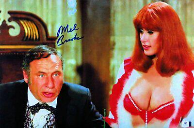 Mel Brooks Signed Autographed 12X18 Photo Blazing Saddles Behind Desk JSA T59331: Mel Brooks Signed Autographed 12X18 Photo Blazing Saddles Behind Desk JSA T59331 Industry: Movies Object Type: Photograph Original/Reproduction: Original Signed by: Mel Brooks Autograph