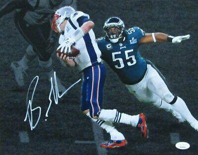 Brandon Graham Philadelphia Eagles Signed/Autographed 11x14 Photo JSA 167000: Brandon Graham Philadelphia Eagles Signed/Autographed 11x14 Photo JSA 167000 Sport: Football-NFL Product: Photo Original/Reprint: Original Team: Philadelphia Eagles Autograph Authentication: