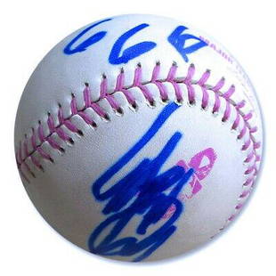 Glenn Danzig Signed Autographed Pink MLB Baseball Singer Misfits PSA AJ57645: Glenn Danzig Signed Autographed Pink MLB Baseball Singer Misfits PSA AJ57645 Industry: Music Original/Reproduction: Original Autograph Authentication: Professional Sports (PSA/DNA) Player: Glenn