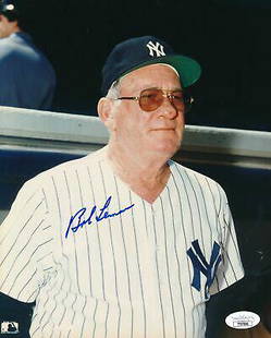 Bob Lemon HOF New York Yankees Signed/Autographed 8x10 Photo JSA 165050: Bob Lemon HOF New York Yankees Signed/Autographed 8x10 Photo JSA 165050 Sport: Baseball-MLB Product: Photo Original/Reprint: Original Autograph Authentication: JSA Team: New York Yankees 