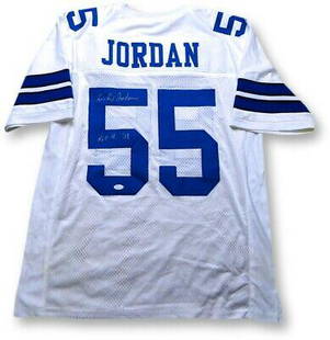 Lee Roy Jordan Signed Autographed Jersey Cowboys ROH 89 JSA W376701: Lee Roy Jordan Signed Autographed Jersey Cowboys ROH 89 JSA W376701 Sport: Football-NFL Product: Jersey Original/Reprint: Original Player: Lee Roy Jordan Team: Dallas Cowboys Autograph