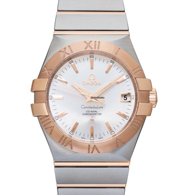 Omega Constellation Co-Axial Chronometer 35 mm - 123.20.35.20.02.001: Omega Constellation Co-Axial Chronometer 35 mm - 123.20.35.20.02.001 Brand: Omega Model: Constellation Ladies Dealer product code: 28697A Movement: Automatic Case material: Steel Bracelet material: St