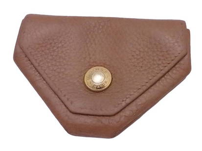 Hermes HERMES coin case Le vin quatre brown leather purse ladies men: Hermes HERMES coin case Le vin quatre brown leather purse ladies men Brand: Hermes Line: LE 24 Country of Origin: France Type: Coin purse/coin case Gender: Men Women Material: Leather Leather: