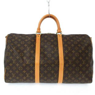 LOUIS VUITTON Keepall Bandouliere 50 M41416 Monogram TH0936 Boston: LOUIS VUITTON Keepall Bandouliere 50 M41416 Monogram TH0936 Boston Brand: LOUIS VUITTON Style: Boston Bag Exterior Color: Monogram Exterior Material: Monogram Canvas Model Number: M41416 Product