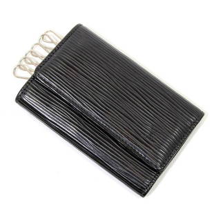 LOUIS VUITTON Louis Vuitton Epi Multiclet 6 Keychain for Silver Hardware: LOUIS VUITTON Louis Vuitton Epi Multiclet 6 Keychain for Silver Hardware Brand: Louis Vuitton Line: Epi Model: Multicle 6 Color: Noir Material: Epi leather Epi leather: Size (HxWxD): 7cm x