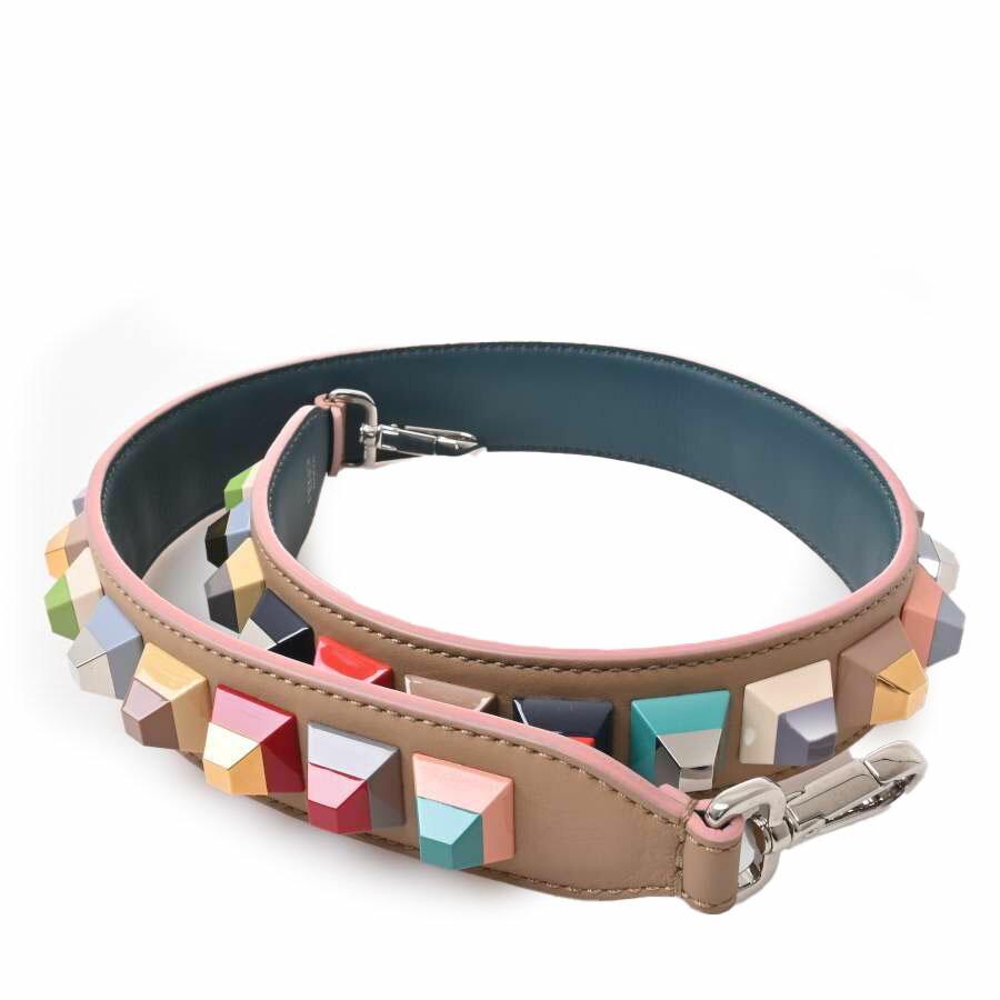 FENDI Leather Shoulder Strap You Multicolor: FENDI Leather Shoulder Strap You Multicolor Brand: Fendi Type: Strap Gender: Women Material: Leather Color: Multi-color Handle/Strap Length: 89cm / 35.03 Inside: Crease A+: Never Used The Mynt Guarant