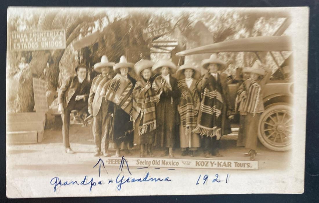 Mint Real Picture Postcard Border Line Seeing Old Mexico Kozy Kar: Mint Real Picture Postcard Border Line Seeing Old Mexico Kozy Kar Theme: Cities & Towns Country: Mexico Pre-Owned PLEASE NOTE: Framed Large or heavy Items do not have shipping costs included. The exac