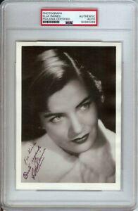 Ella Raines Signed Autographed 5X7 Photo Legendary Actress PSA/DNA: Ella Raines Signed Autographed 5X7 Photo Legendary Actress PSA/DNA Industry: Movies Object Type: Photograph Original/Reproduction: Original Autograph Authentication: Professional Sports (PSA/DNA) Play