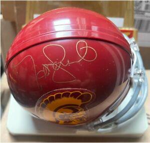 Matt Leinart Hand Signed Autographed Football Mini Helmet Helmet USC: Matt Leinart Hand Signed Autographed Football Mini Helmet Helmet USC Sport: Football-NFL Product: Helmet Original/Reprint: Original Player: Matt Leinart Pre-Owned PLEASE NOTE: Framed Large or heavy It