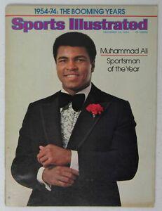 Muhammad Ali Sportsman of Year 1974 Sports Illustrated 12/23/74 NO LABEL: Muhammad Ali Sportsman of Year 1974 Sports Illustrated 12/23/74 NO LABEL Sport: Boxing Original/Reproduction: Original Pre-Owned PLEASE NOTE: Framed Large or heavy Items do not have shipping costs inc