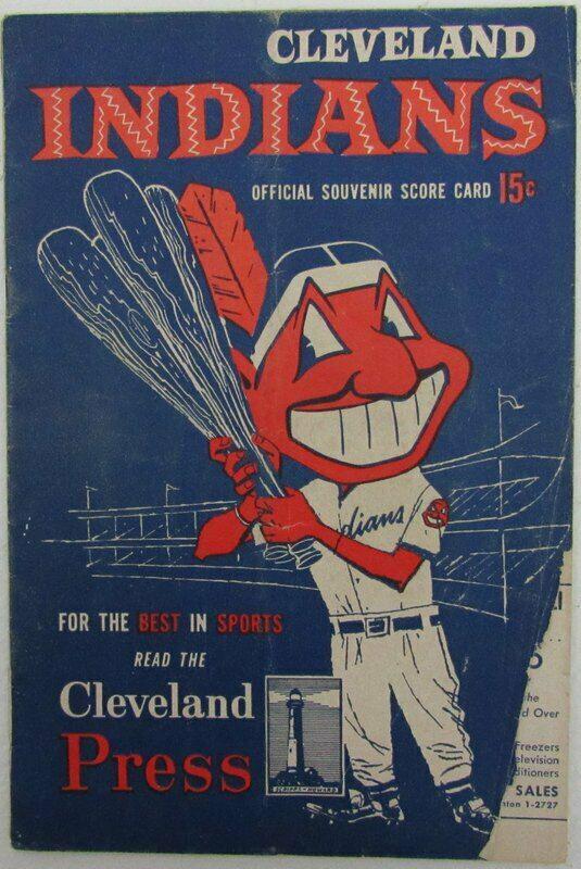 1954 Cleveland Indians Official Score Card/Program Indians vs. Yankees: 1954 Cleveland Indians Official Score Card/Program Indians vs. Yankees Team: Cleveland Indians Original/Reproduction: Original League: MLB Pre-Owned PLEASE NOTE: Framed Large or heavy Items do not hav