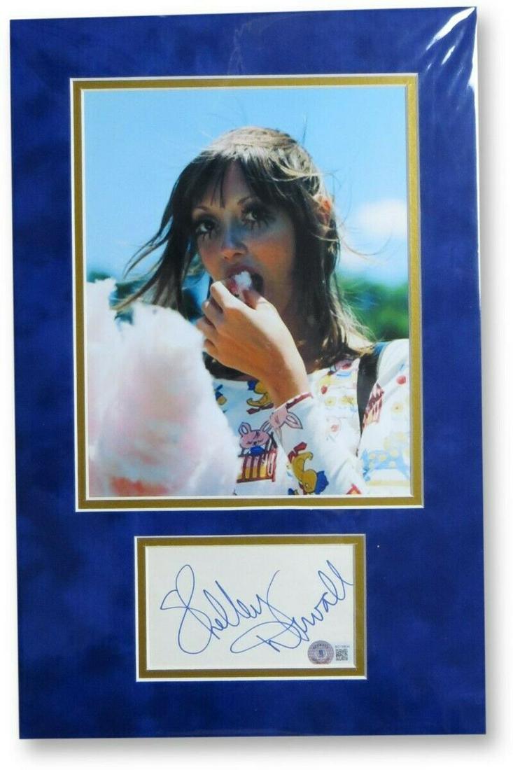 Shelley Duvall Autographed 8X10 Photo Index Card Brewster McCloud BAS: Shelley Duvall Autographed 8X10 Photo Index Card Brewster McCloud BAS Industry: Movies Object Type: Cards & Paper Original/Reproduction: Original Signed By: Shelley Duvall Autograph Authentication: Be
