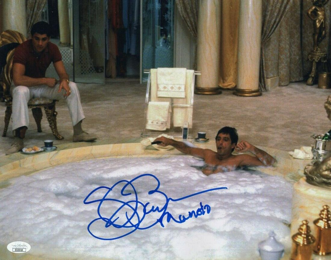 Steven Bauer Signed Autographed 11X14 Photo Scarface Hot Tub Scene JSA: Steven Bauer Signed Autographed 11X14 Photo Scarface Hot Tub Scene JSA Industry: Movies Object Type: Photograph Original/Reproduction: Original Signed By: Steven Bauer Autograph Authentication: James 