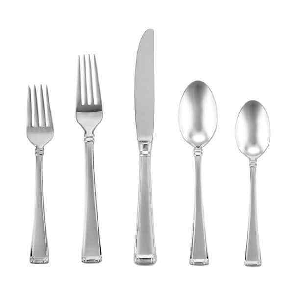 Column Frosted by Gorham Stainless Steel Flatware Set Service 12 New 65: Column Frosted by Gorham Stainless Steel Flatware Set Service 12 New 65 Pattern: Column Frosted Brand: Gorham Type: Set Composition: Stainless Steel This exquisite lenox gorham column frosted stainles
