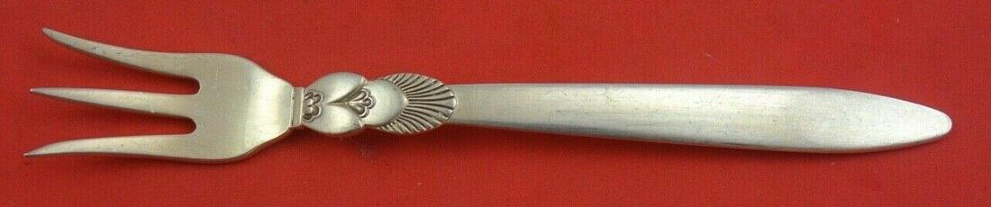 Cactus - Estate by Georg Jensen Sterling Silver Cocktail Fork: Cactus - Estate by Georg Jensen Sterling Silver Cocktail Fork Maker: Georg Jensen Composition: Sterling Silver Age: Post-1940 Brand: Georg Jensen Pattern: Cactus Type: Fork Cactus by georg jensen Ster