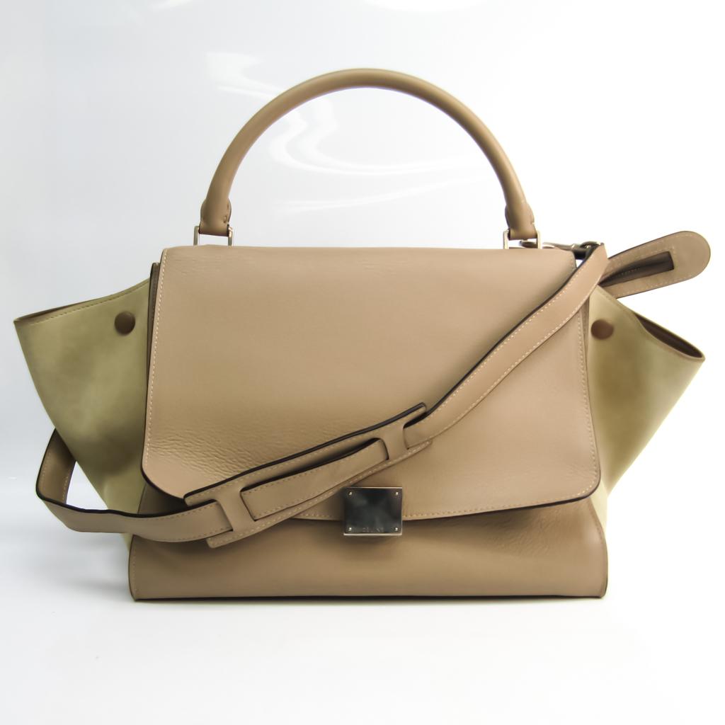 Celine Trapeze 169543MDB Women's Leather Suede Handbag Gray Beige: Celine Trapeze 169543MDB Women's Leather Suede Handbag Gray Beige Brand: Celine Line: Trapeze Model: 169543MDB Country of Origin: Italy Closure: Flip lock Turn lock Inner Pocket: Open pocket1 Phone ho