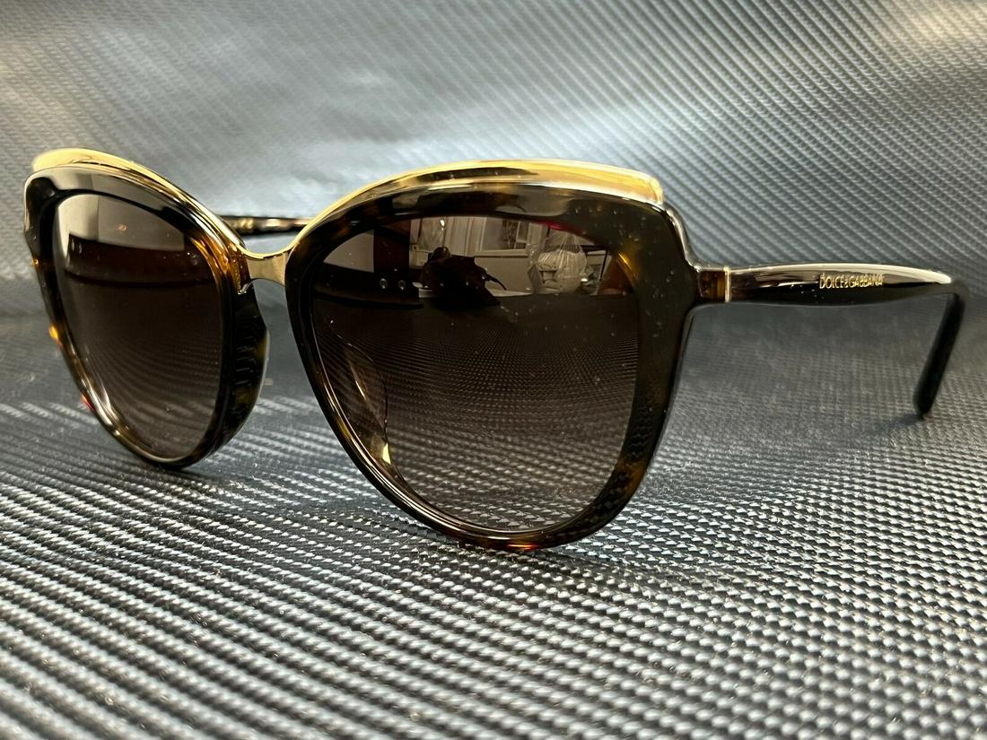 DOLCE & GABBANA DG4304F 502 13 Havana Cat Eye Women's 57 mm: DOLCE & GABBANA DG4304F 502 13 Havana Cat Eye Women's 57 mm Brand: Dolce&Gabbana Type: Sunglasses Frame Color: Beige Department: Women Style: Cat Eye New The Mynt Guarantee: All items in this auction 