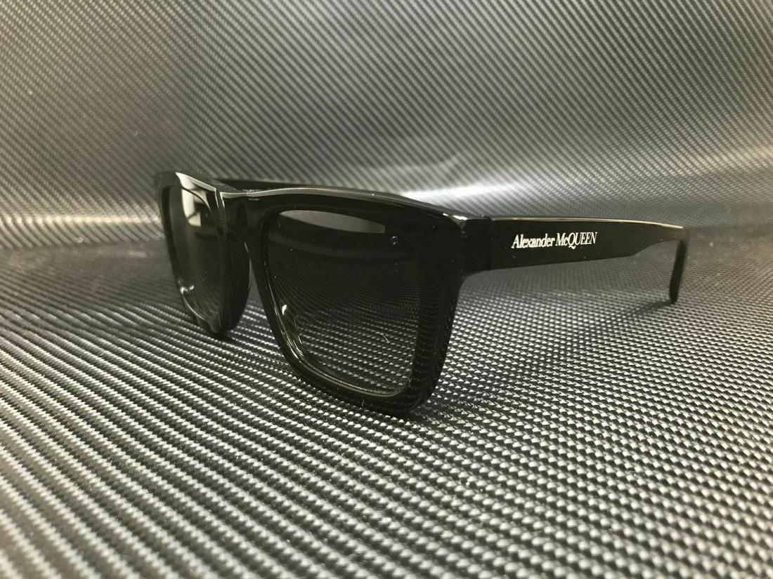 ALEXANDER McQUEEN AM0301S 001 Black Square 54 mm Men's: ALEXANDER McQUEEN AM0301S 001 Black Square 54 mm Men's Brand: Alexander McQueen Department: Men Frame Color: Black Style: Square Type: Sunglasses New The Mynt Guarantee: All items in this auction are