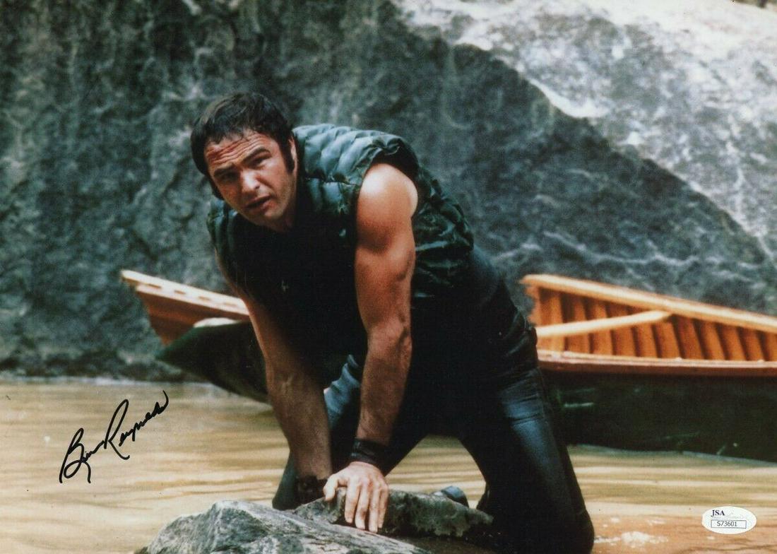 Burt Reynolds Signed Autographed 10X14 Photo Deliverance Lewis JSA: Burt Reynolds Signed Autographed 10X14 Photo Deliverance Lewis JSA Industry: Movies Object Type: Photograph Original/Reproduction: Original Signed By: Burt Reynolds Autograph Authentication: James Spe