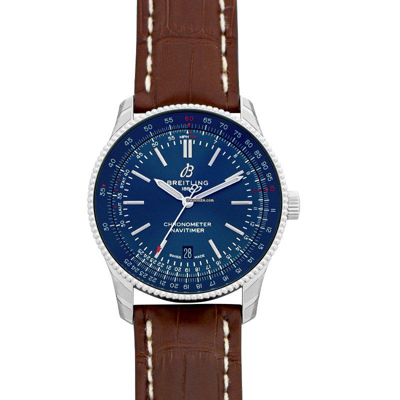 Breitling Navitimer Automatic Blue Dial Stainless Steel Men's Watch - A17326161C1P1: Breitling Navitimer Automatic Blue Dial Stainless Steel Men's Watch - A17326161C1P1 Brand: Breitling Model: Navitimer Dealer product code: 27747A Movement: Automatic Case material: Steel Year of produ