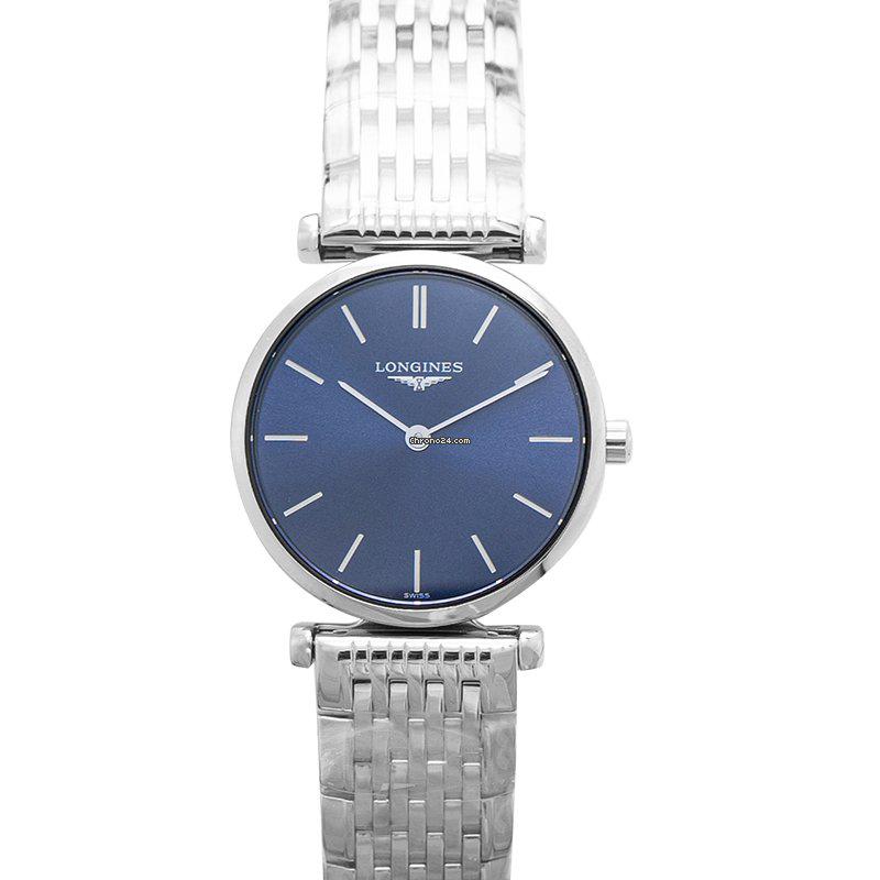 Longines La Grande Classique de Longines Quartz Blue Dial Unisex Watch - L42094956: Longines La Grande Classique de Longines Quartz Blue Dial Unisex Watch - L42094956 Brand: Longines Model: La Grande Classique Dealer product code: 18414A Movement: Quartz Case material: Steel Bracelet