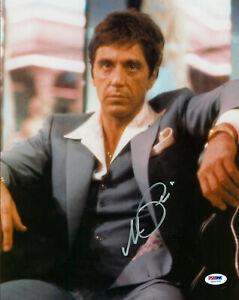 Al Pacino Scarface Signed 11x14 Photo Autographed PSA/DNA Itp: Al Pacino Scarface Signed 11x14 Photo Autographed PSA/DNA Itp Industry: Movies Object Type: Photograph Original/Reproduction: Original Autograph Authentication: PSA Product Coa: PSA Product Signed By 