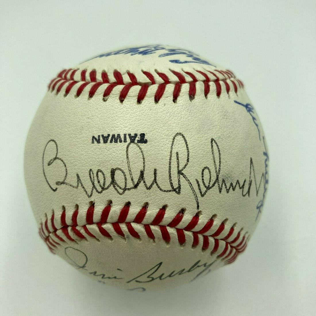 Brooks Robinson HOF Signed Cracker Jack Old Timers Game Baseball Beckett COA: Brooks Robinson HOF Signed Cracker Jack Old Timers Game Baseball Beckett COA Product: Ball Sport: Baseball-MLB Autograph Authentication: Beckett Authentication Services (BAS) Original/Reprint: Origina