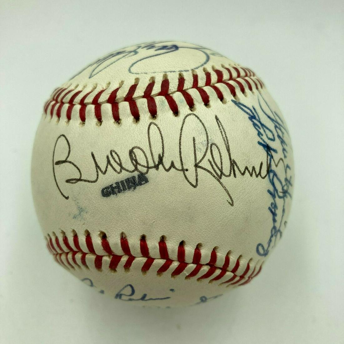 Brooks Robinson HOF Signed Cracker Jack Old Timers Game Baseball Beckett COA: Brooks Robinson HOF Signed Cracker Jack Old Timers Game Baseball Beckett COA Product: Ball Sport: Baseball-MLB Autograph Authentication: Beckett Authentication Services (BAS) Original/Reprint: Origina