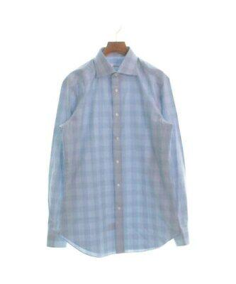 Brioni Dress Shirt: Brioni Dress Shirt Brand: Brioni Style: Not Specified Color: Light blue system (Check Pattern) Size: 40 (L place) Department: Men Size (Men's): 40 (L rank) Size Type: Regular Type: Dress shirt The Myn