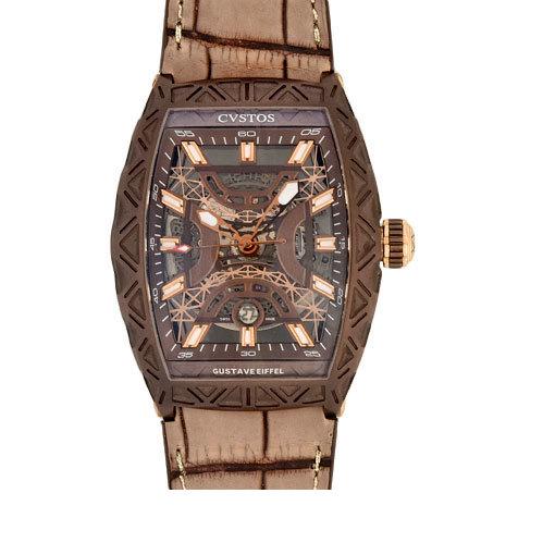 CVSTOS Challenge Gustave Eiffel Bronze PVD Men's Watch Automatic Skeleton Dial CVT-EIFFEL-CP5N BRST: CVSTOS Challenge Gustave Eiffel Bronze PVD Men's Watch Automatic Skeleton Dial CVT-EIFFEL-CP5N BRST 32 Limited to Brand: Cvstos Line: Challenge Model: CVT-EIFFEL-CP5N BRST Gender: Men Material (Case):
