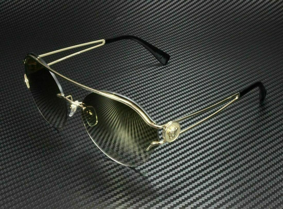 VERSACE VE2184 12526U Pale Gold Brown Mirror 61 mm Women's: VERSACE VE2184 12526U Pale Gold Brown Mirror 61 mm Women's Brand: Versace Frame Color: Brown Type: Sunglasses New The Mynt Guarantee: All items in this auction are guaranteed authentic and come with a