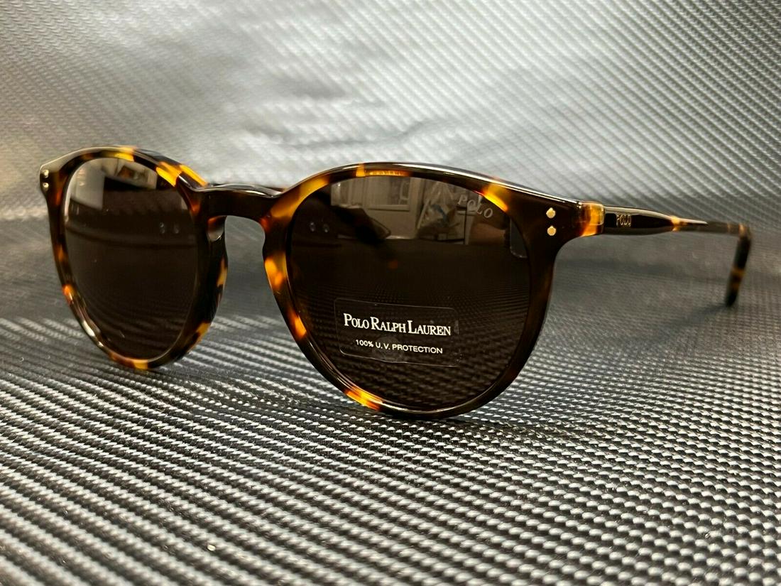 POLO RALPH LAUREN PH4110 513473 Shiny Havana Round Men's 50 mm: POLO RALPH LAUREN PH4110 513473 Shiny Havana Round Men's 50 mm Style: Round Type: Sunglasses Brand: Polo Ralph Lauren Frame Color: Beige New The Mynt Guarantee: All items in this auction are guarantee