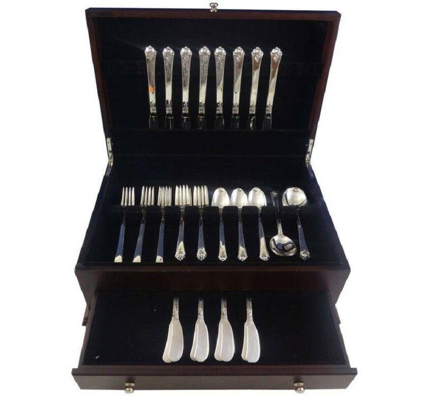 Castle rose clearance sterling silver flatware