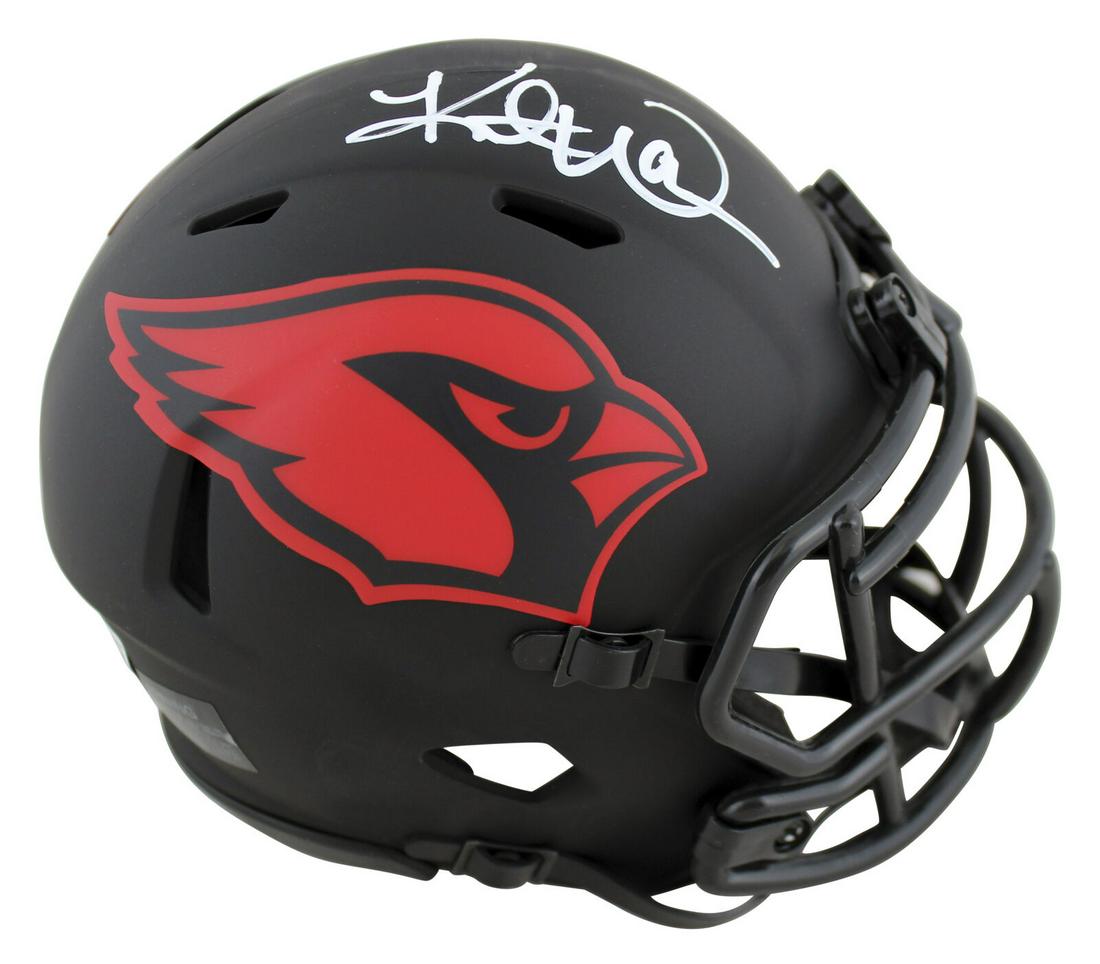 Cardinals Kurt Warner Signed Eclipse Speed Mini Helmet BAS Witnessed: Cardinals Kurt Warner Signed Eclipse Speed Mini Helmet BAS Witnessed Sport: Football-NFL Product: Helmet Original/Reprint: Original Player: Kurt Warner Team: Arizona Cardinals Autograph Authentication
