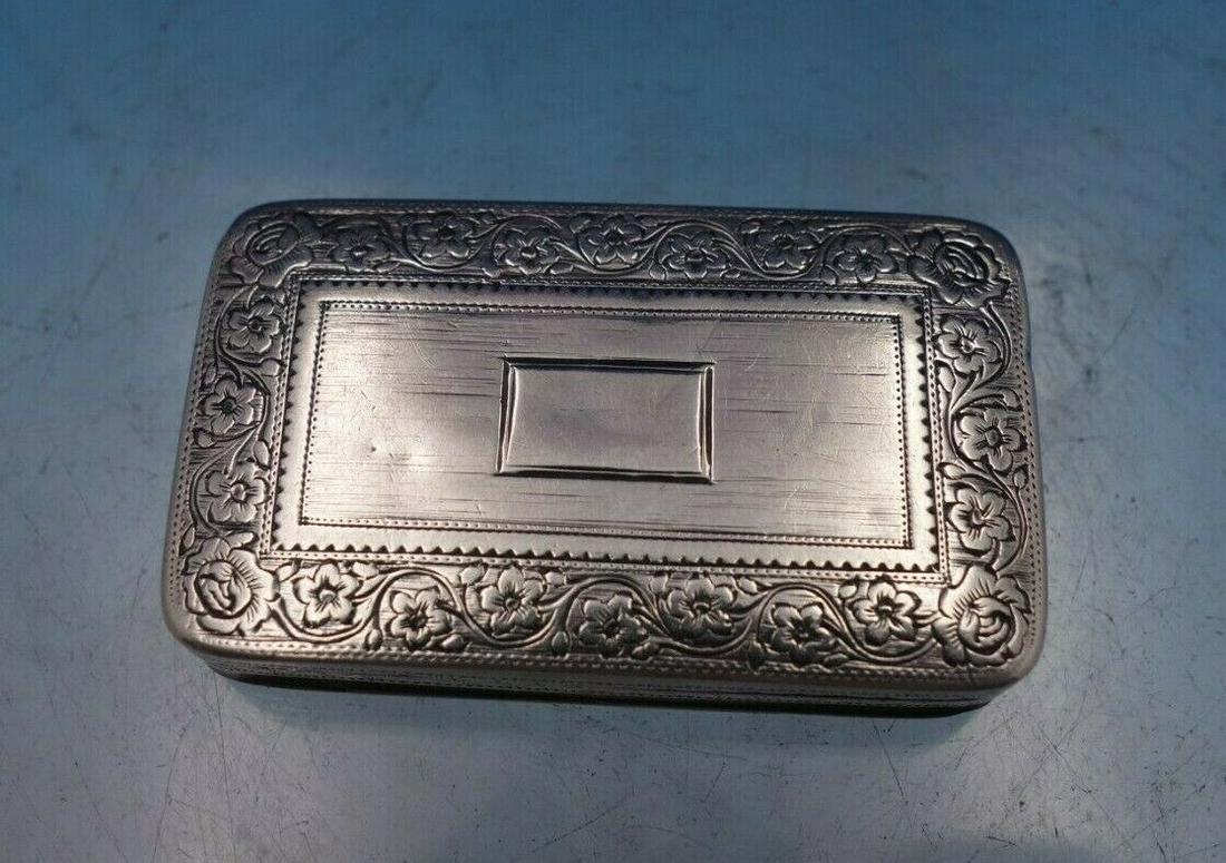 Joseph Willmore English Georgian Sterling Silver Vinaigrette Birmingham (#6740): Joseph Willmore English Georgian Sterling Silver Vinaigrette Birmingham (#6740) Age: 1800-1849 Material: Silver Region: United Kingdom Type: Vinaigrette John bettridgelovely jw = joseph willmore engli