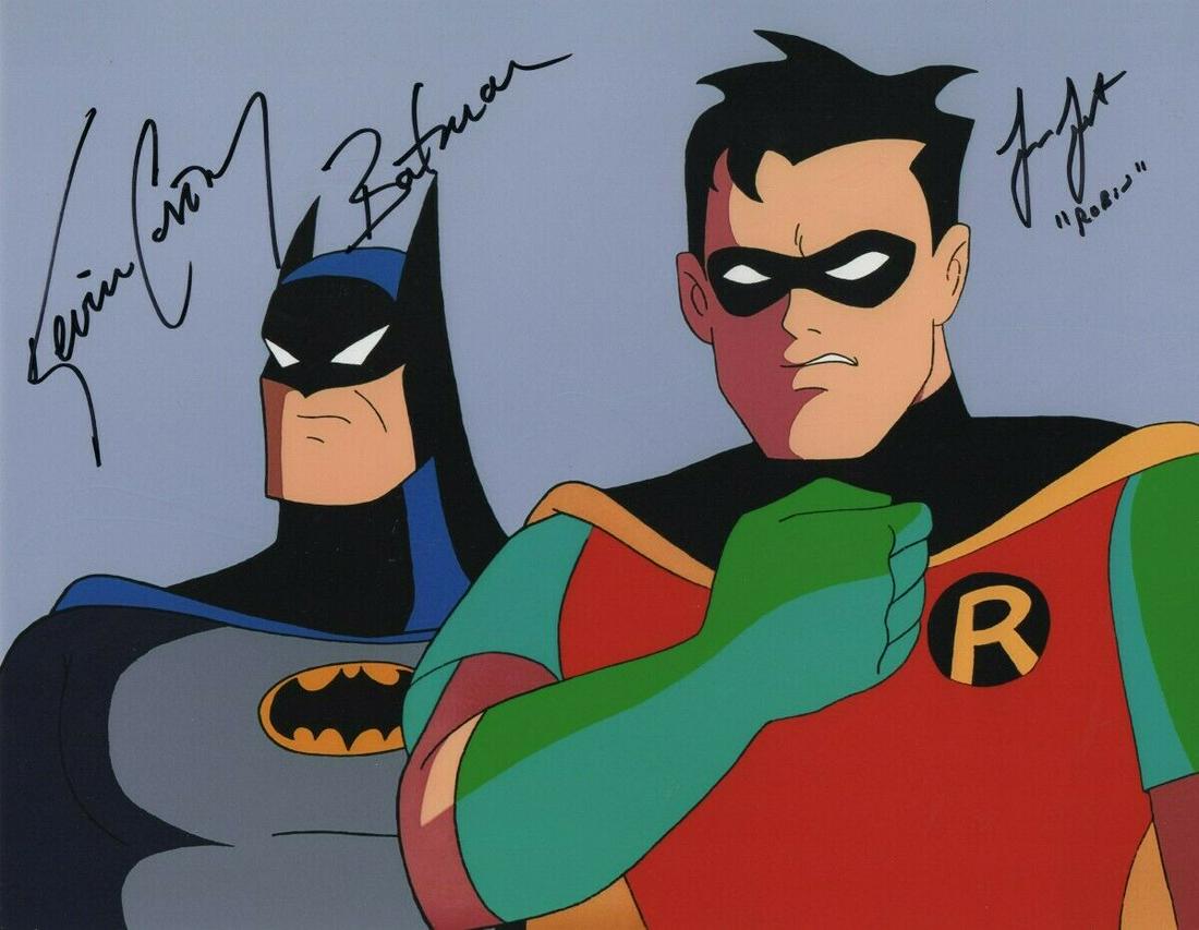 Kevin Conroy Loren Lester Signed Autographed 11X14 Photo Batman JSA: Kevin Conroy Loren Lester Signed Autographed 11X14 Photo Batman JSA Object Type: Photograph Industry: Television Original/Reproduction: Original Signed By: Kevin ConroyLoren Lester Autograph Authentic
