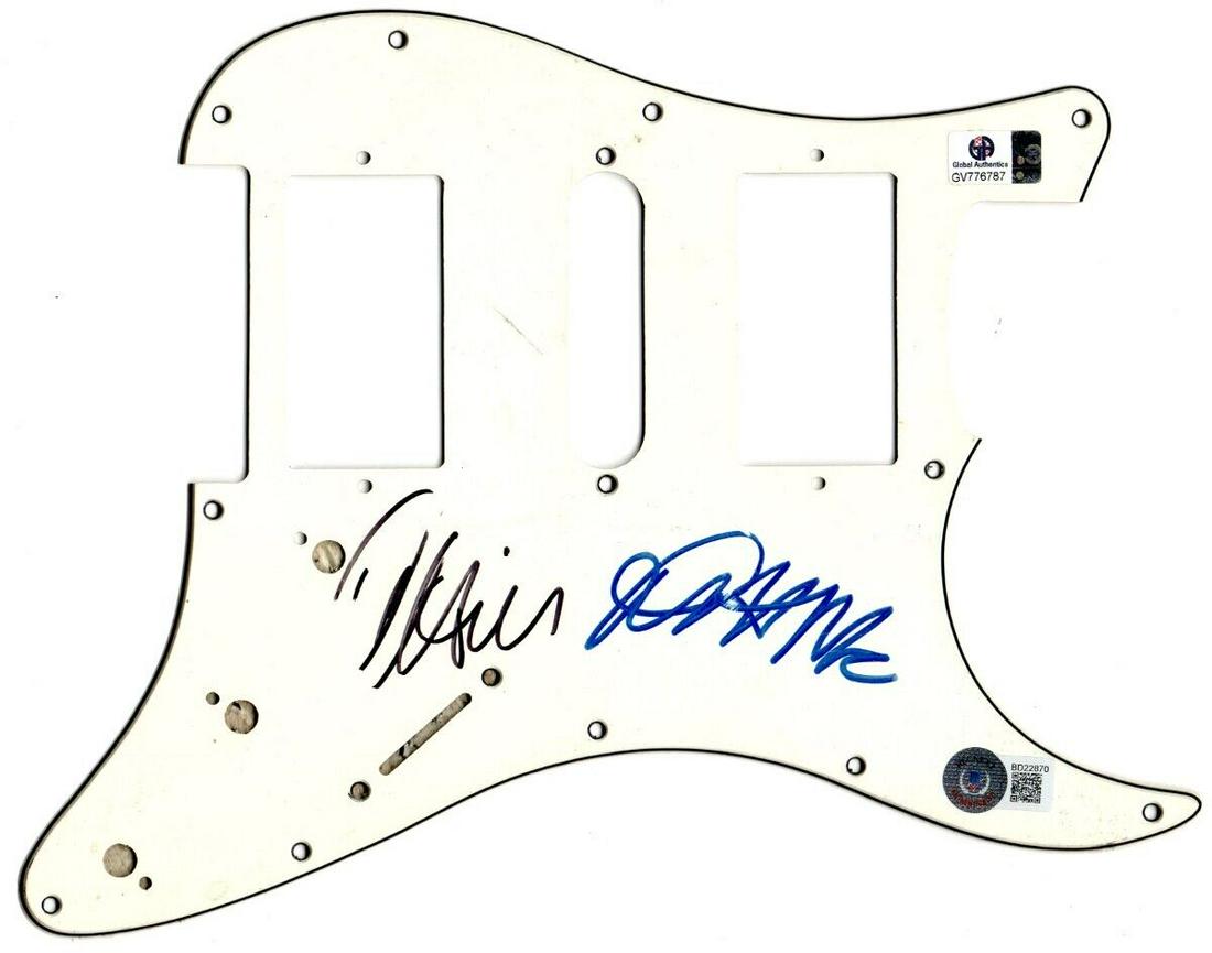 Rob Halford Ian Hill Dual Autographed Guitar Pickguard Judas Priest BAS: Rob Halford Ian Hill Dual Autographed Guitar Pickguard Judas Priest BAS Industry: Music Object Type: Guitar & Guitar Pick Original/Reproduction: Original Autograph Authentication: Beckett Player: Rob