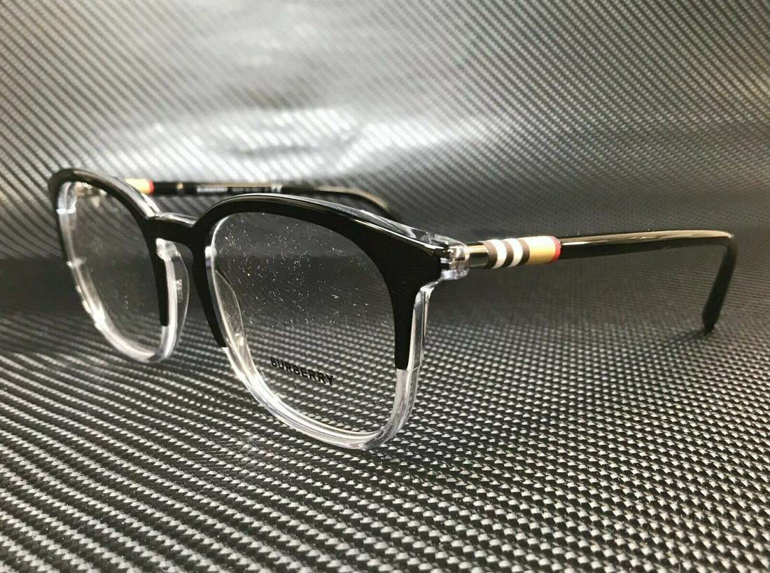 BURBERRY BE2272 3029 Black Square Men's 53 mm Eyeglasses: BURBERRY BE2272 3029 Black Square Men's 53 mm Eyeglasses Style: Square Type: Eyeglasses Brand: Burberry Frame Color: Black New The Mynt Guarantee: All items in this auction are guaranteed authentic an