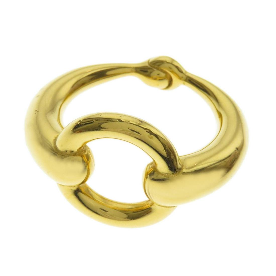 Hermes Moss Scarf Ring Ladies HERMES: Hermes Moss Scarf Ring Ladies HERMES Brand: Hermes Color: Gold Condition: Used (very good) Overall Scratches: Slight The Mynt Guarantee: All items in this auction are guaranteed authentic and come wit