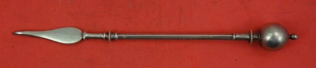 Ball End by George Sharp Sterling Silver Nut Pick 5 1/4": Ball End by George Sharp Sterling Silver Nut Pick 5 1/4" Maker: George Sharp Composition: Sterling Silver Brand: George Sharp Pattern: Ball End Type: Nut Pick Ball end by george sharp sterling silver