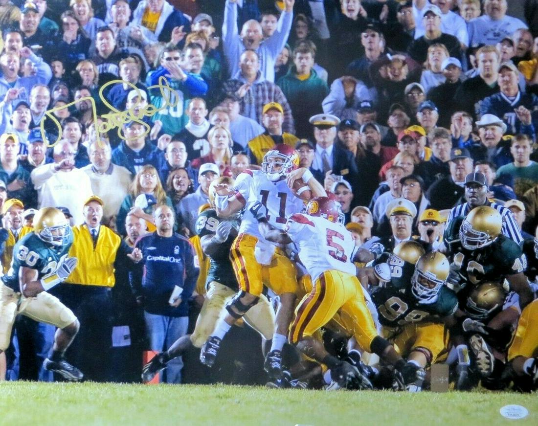 Matt Leinart Autographed 16X20 Photo USC Trojan Bush Push Rose Bowl Gold JSA: Matt Leinart Autographed 16X20 Photo USC Trojan Bush Push Rose Bowl Gold JSA Sport: Football Product: Photo Original/Reprint: Original Team: USC Trojans Autograph Authentication: James Spence (JSA) Pl