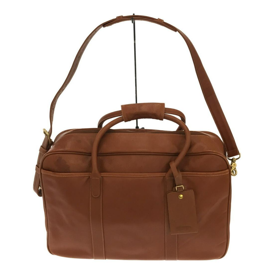OLD COACH Shoulder Bag Leather Brown BRN Men's Retro 145-6040: OLD COACH Shoulder Bag Leather Brown BRN Men's Retro 145-6040 Brand: Coach Type: Shoulder bag Material: Leather Leather: Color: Brown Gender: Men Size (HxWxD): 32cm x 47cm x 7cm / 12.59 x 18.5 x 2.75