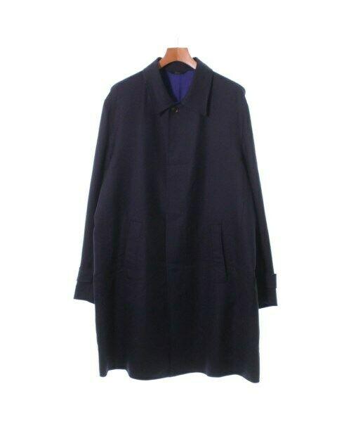 Brioni Stenciled Coats: Brioni Stenciled Coats Brand: Brioni Style: Basic Coat Color: Navy Size: xL "Size (MenS): XL " Size Type: Regular Type: Stainless collar coat Pre-Owned The Mynt Guarantee: All items in this auction ar