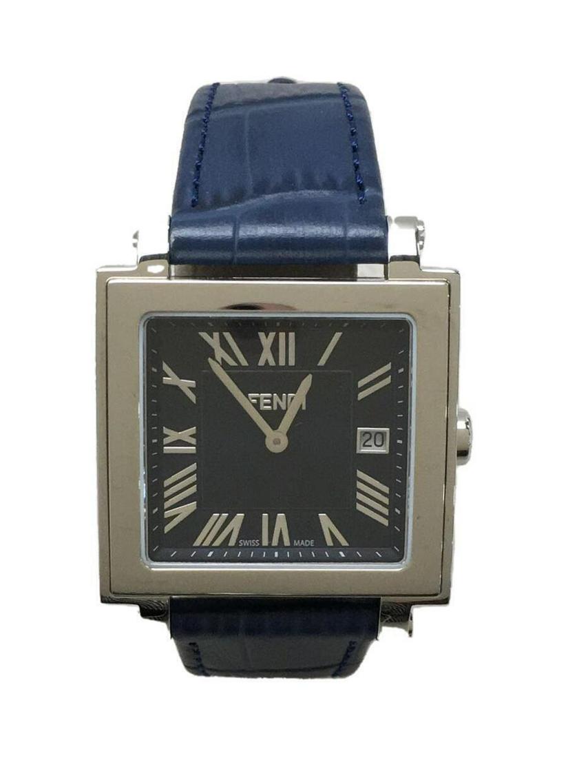 FENDI QUADOROMEN / 00760500G-050 Quartz Analog Leather Navy Men's Watch: FENDI QUADOROMEN / 00760500G-050 Quartz Analog Leather Navy Men's Watch Brand: Fendi Type: Wristwatch Pre-Owned The Mynt Guarantee: All items in this auction are guaranteed authentic and come with a 1