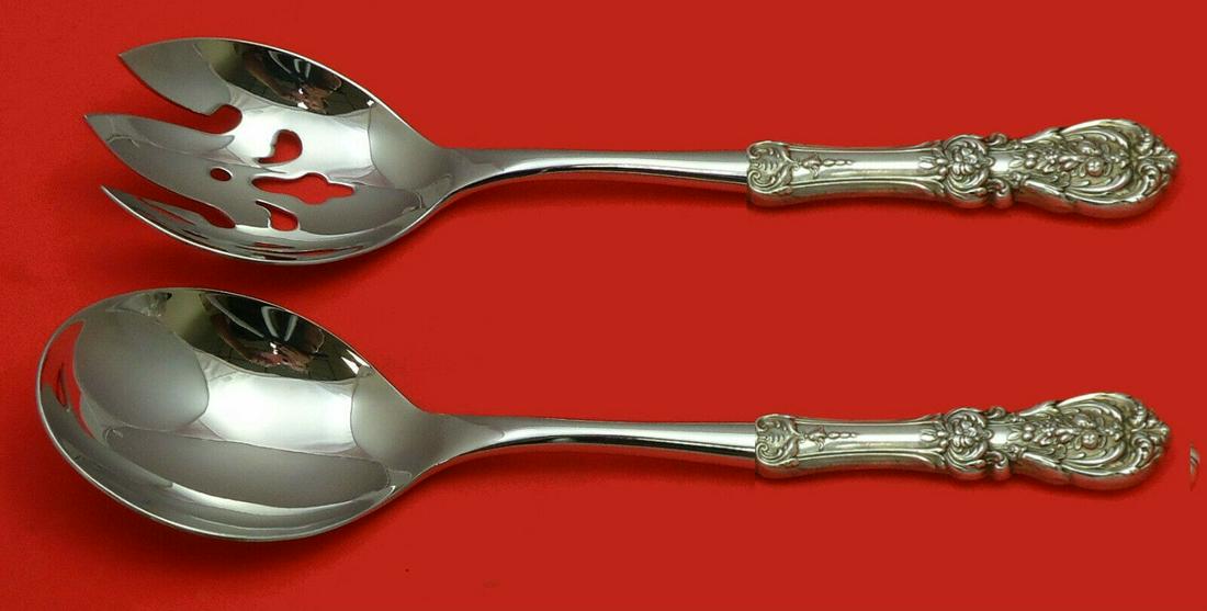 Francis I by Reed and Barton Sterling Silver Salad Serving Set Custom WS 10 1/2": Francis I by Reed and Barton Sterling Silver Salad Serving Set Custom WS 10 1/2" Maker: Reed & Barton Featured Refinements: Reed and Barton Sterling Silver Composition: Sterling Silver Age: Post-1940 
