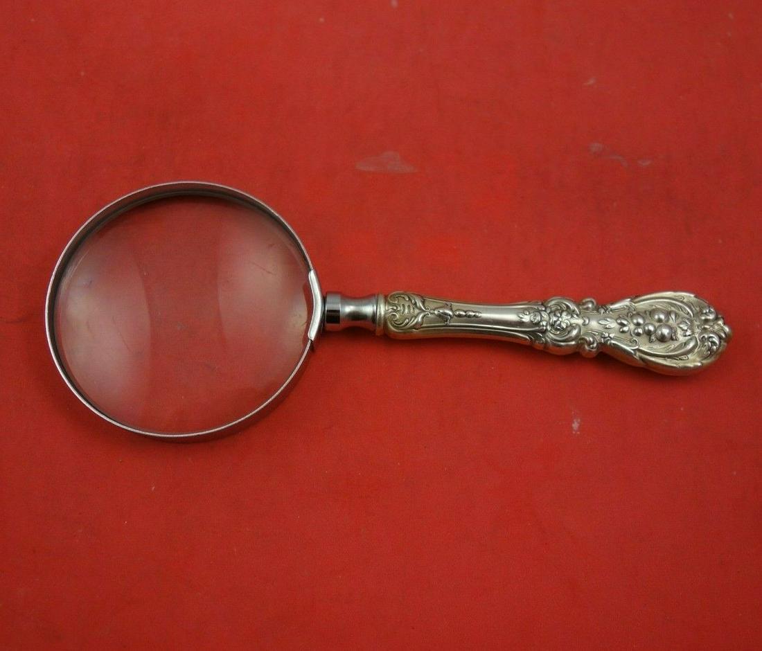 Francis I by Reed and Barton Sterling Silver Magnifying Glass HH WS 6 5/8": Francis I by Reed and Barton Sterling Silver Magnifying Glass HH WS 6 5/8" Maker: Reed & Barton Featured Refinements: Reed and Barton Sterling Silver Composition: Sterling Silver Age: Post-1940 Brand: