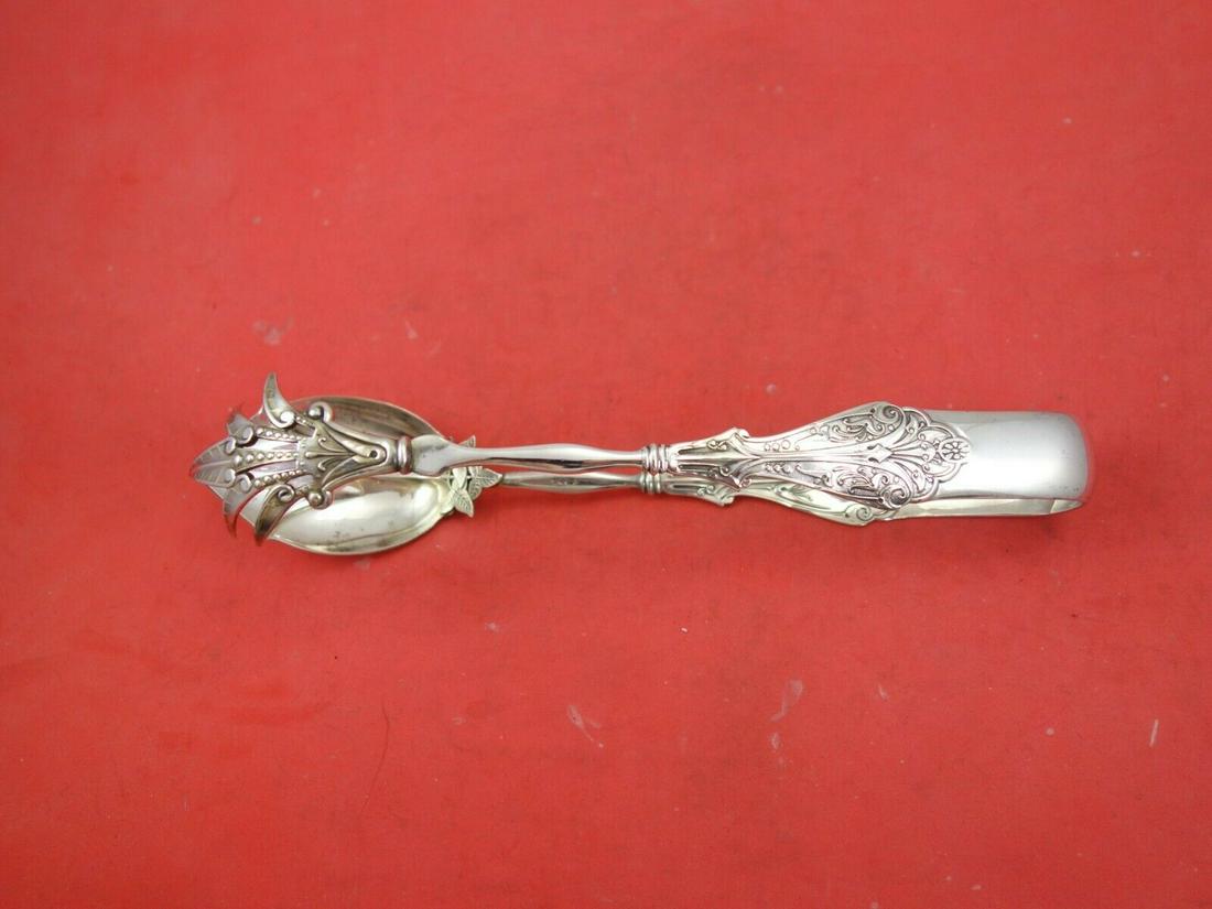 Corinthian by George Sharp Sterling Silver Ice Tong Claw and Bowl 8 3/4" Serving: Corinthian by George Sharp Sterling Silver Ice Tong Claw and Bowl 8 3/4" Serving Maker: George Sharp Composition: Sterling Silver Brand: George Sharp Pattern: Corinthian Type: Tong Corinthian by georg