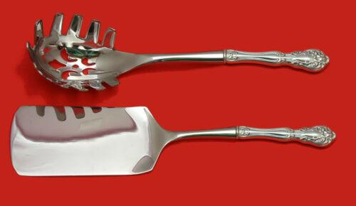 Chateau Rose by Alvin Sterling Silver Italian Pasta Server Set 2pc HHWS Custom: Chateau Rose by Alvin Sterling Silver Italian Pasta Server Set 2pc HHWS Custom Type: Hostess Set Age: Post-1940 Brand: Alvin Pattern: Chateau Rose Composition: Sterling Silver Maker: Alvin Chateau ros
