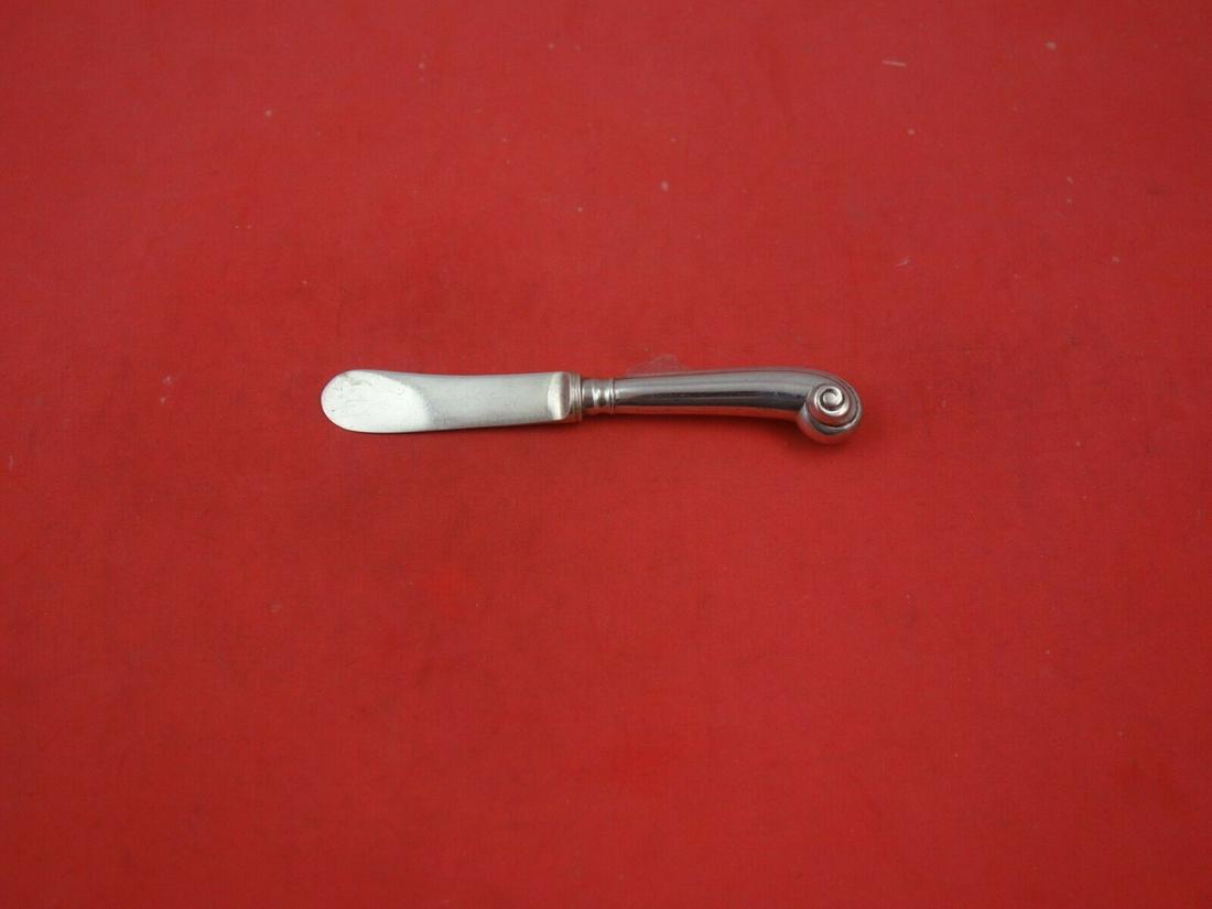 Rattail by Marshall Field and Co. Sterling Silver Butter Spreader HHAS 4 3/4": Rattail by Marshall Field and Co. Sterling Silver Butter Spreader HHAS 4 3/4" Maker: Marshall Field & Co. Composition: Sterling Silver Age: Post-1940 Brand: Marshall Field & Co. Pattern: Rattail Type: