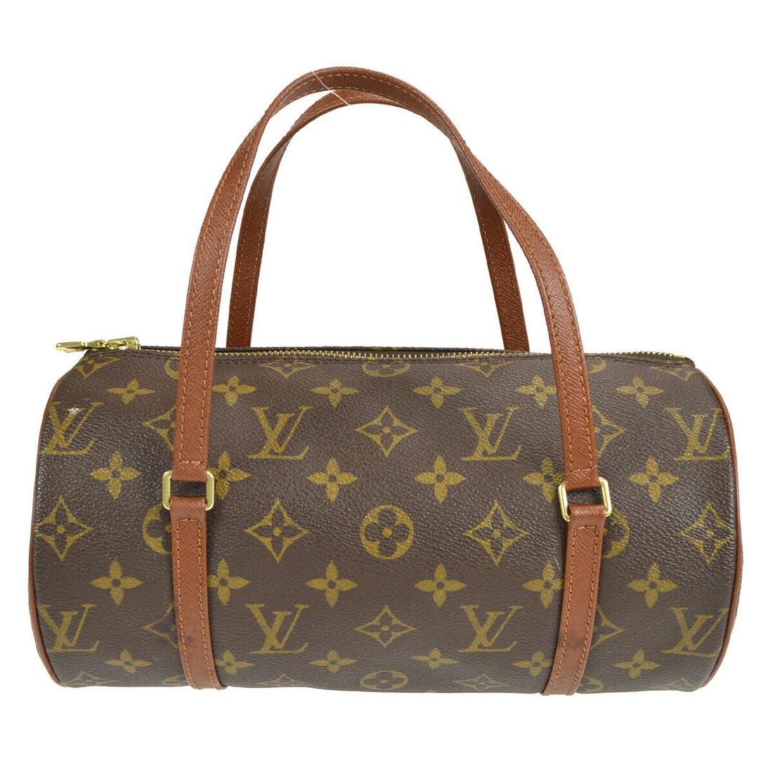 LOUIS VUITTON PAPILLON 26 HAND BAG MONOGRAM CANVAS M51366 SP0012: LOUIS VUITTON PAPILLON 26 HAND BAG MONOGRAM CANVAS M51366 SP0012 Gender: Adult Unisex Style: Hand bag Decade: 2000s Material: Monogram Canvas Color: Brown Occasion: Casual Brand: Louis Vuitton Outside